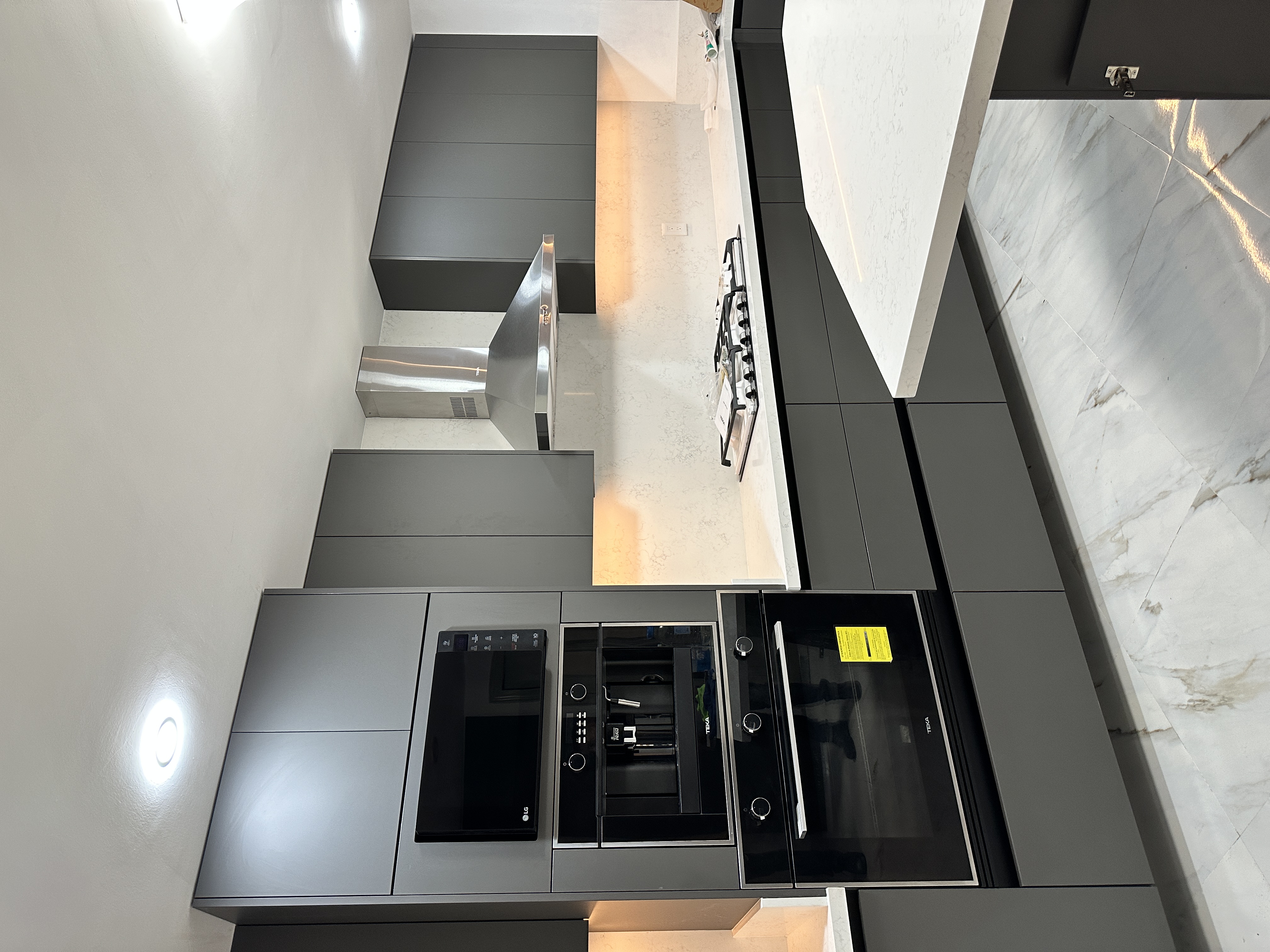 Acabados de proyecto de cocina Integral Design