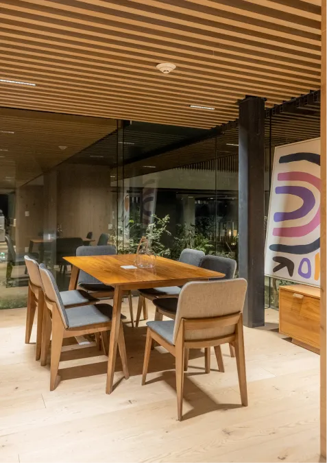 Comedor privado dentro de Club Origina
