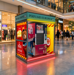 Máquina vending Perfumes Europeos